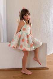 Come What May Dress - Hydrangea Mesh