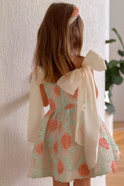 Come What May Dress - Hydrangea Mesh