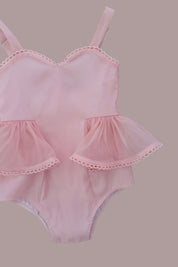 Birds of a Feather Playsuit - Tutu Pink