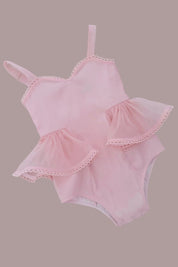 Birds of a Feather Playsuit - Tutu Pink