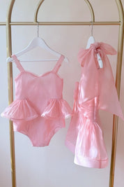 Birds of a Feather Playsuit - Tutu Pink