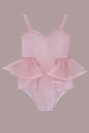 Birds of a Feather Playsuit - Tutu Pink