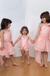 Birds of a Feather Playsuit - Tutu Pink