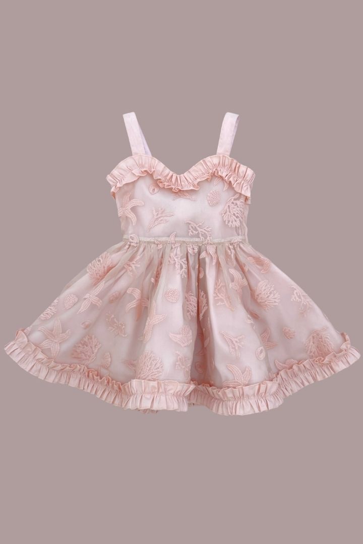 How Sweet It Is Dress - Seashell Tulle
