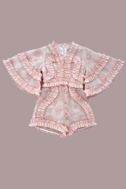 Sweet like a Flower Playsuit - Seashell Tulle