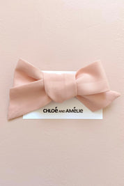 Bow Hair Accessory - Rose Petal - Chloé and Amélie