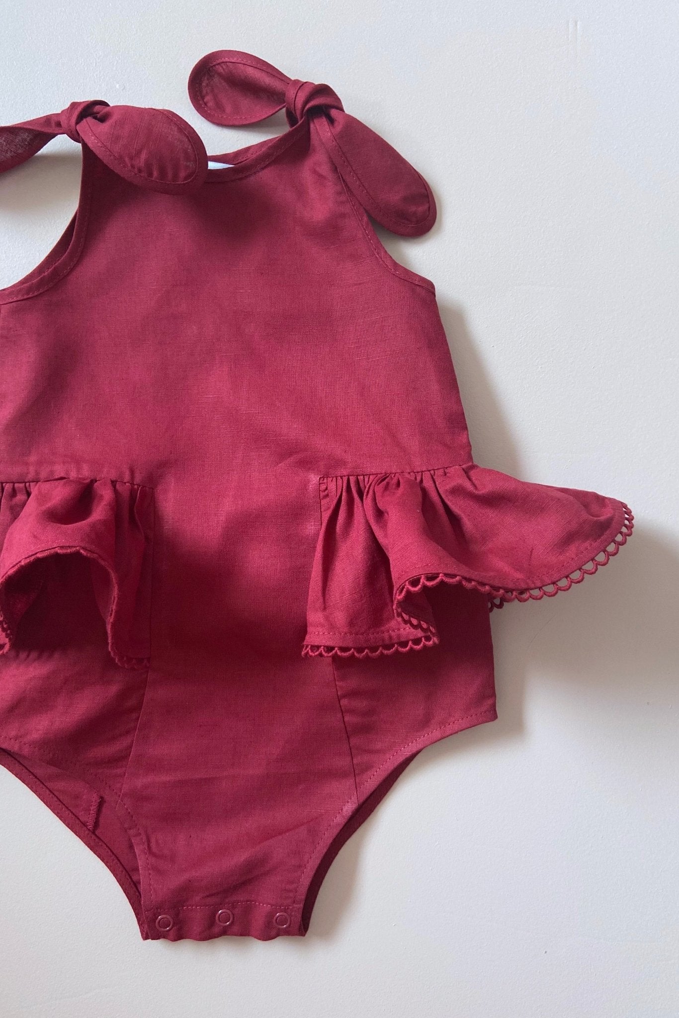 Pudding and Pie Playsuit - Cherry Bloom - Chloé and Amélie