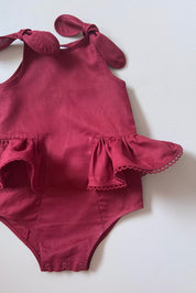 Pudding and Pie Playsuit - Cherry Bloom - Chloé and Amélie