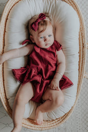 Pudding and Pie Playsuit - Cherry Bloom - Chloé and Amélie