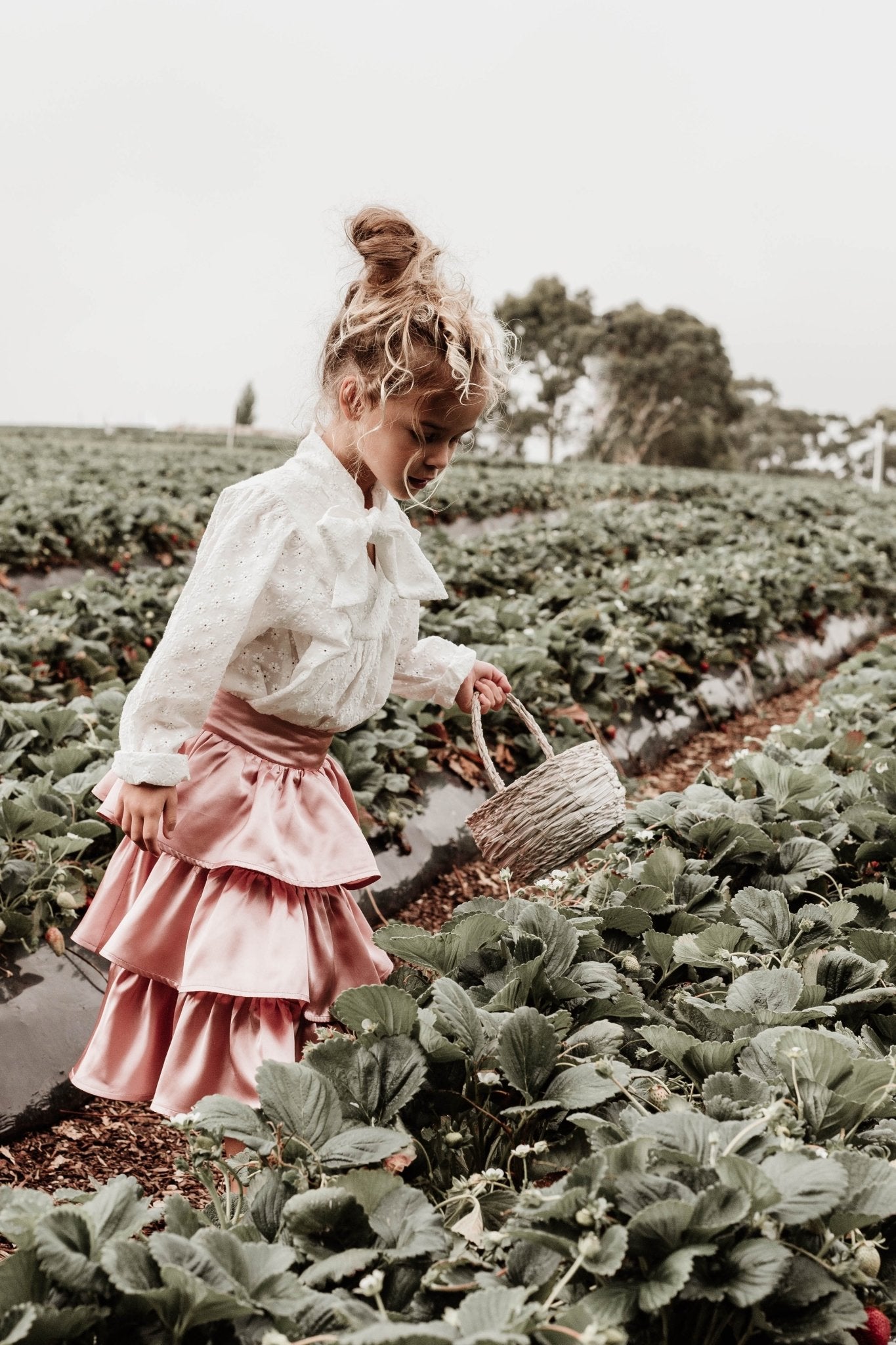 Sing a Song of Rainbows Skirt - Rose Bud - Chloé and Amélie