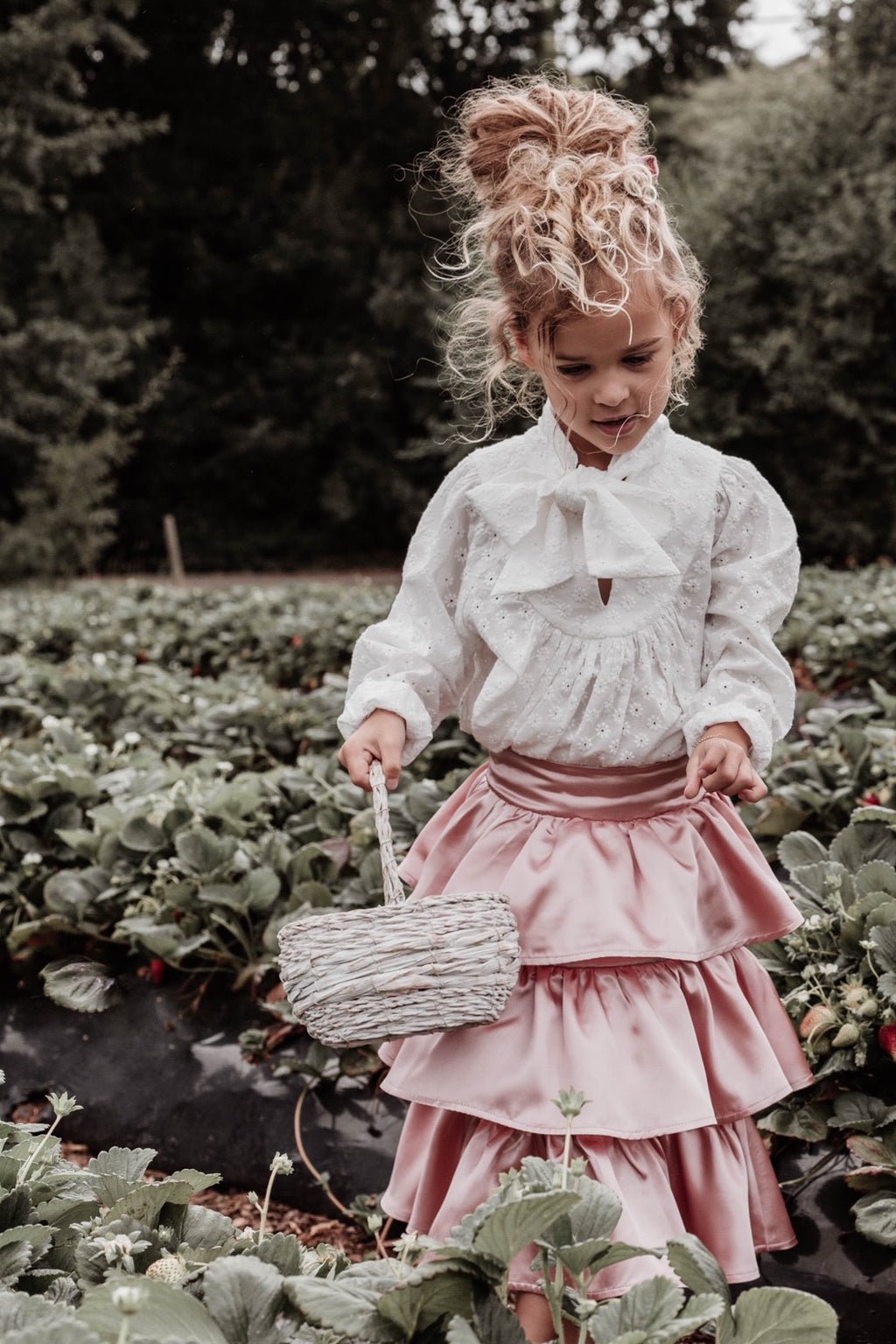 Sing a Song of Rainbows Skirt - Rose Bud - Chloé and Amélie