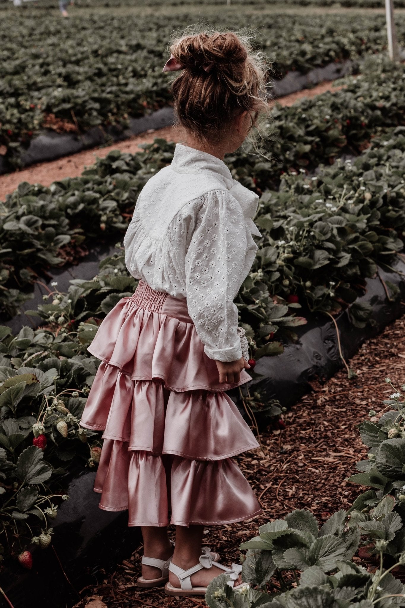 Sing a Song of Rainbows Skirt - Rose Bud - Chloé and Amélie
