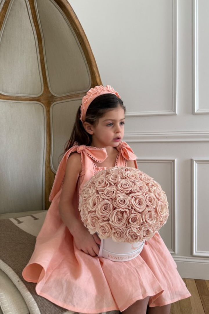 In the Meadows Dress - Peach Blush – Chloé and Amélie