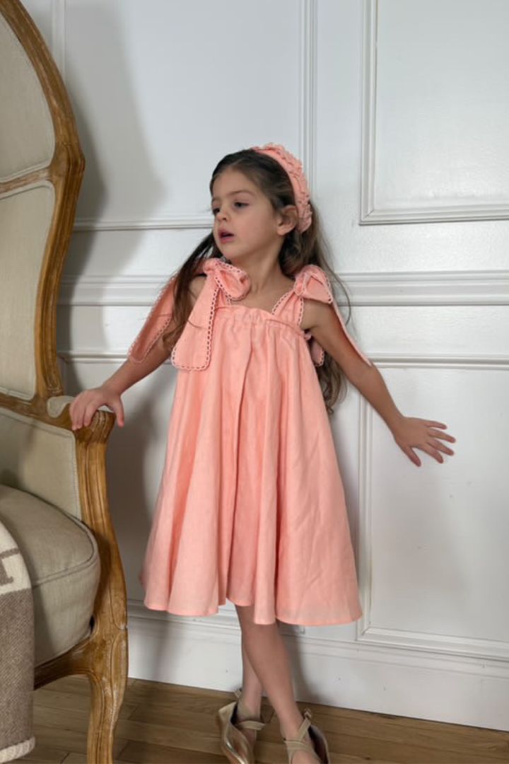 着物・セレモニードレス Chloe and Amelie In The Meadows Dress In The Meadows Dress - Rose Petal - Women's – Chloé and Amélie