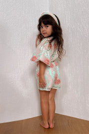 Hear Me Shout Playsuit - Hydrangea Mesh