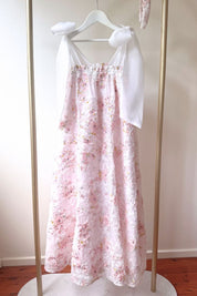 In The Meadows Dress - Pansies Organza - Women's