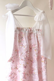In The Meadows Dress - Pansies Organza - Women's