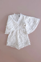 Sweet like a Flower Playsuit - Lotus Lace