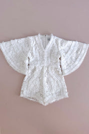 Sweet like a Flower Playsuit - Lotus Lace