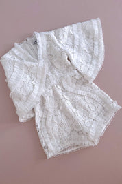 Sweet like a Flower Playsuit - Lotus Lace