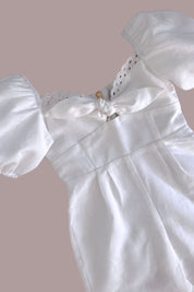 Pretty Please Jumpsuit - Antique White