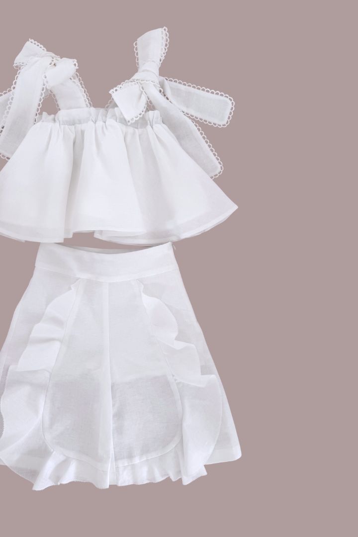 STYLE SET:  One Day Top and Sweetest Pie Pant - Antique White