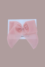 Bow Hair Slide - Tutu Pink Tulle
