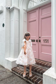 In The Meadows Dress - Pansies Organza - Women's