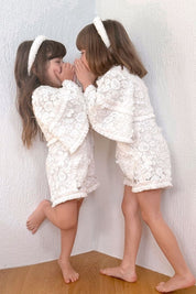 Sweet like a Flower Playsuit - Lotus Lace