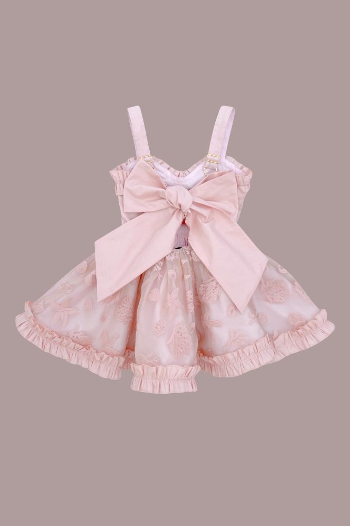 How Sweet It Is Dress - Seashell Tulle