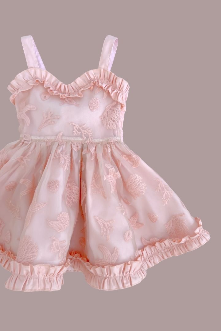 How Sweet It Is Dress - Seashell Tulle