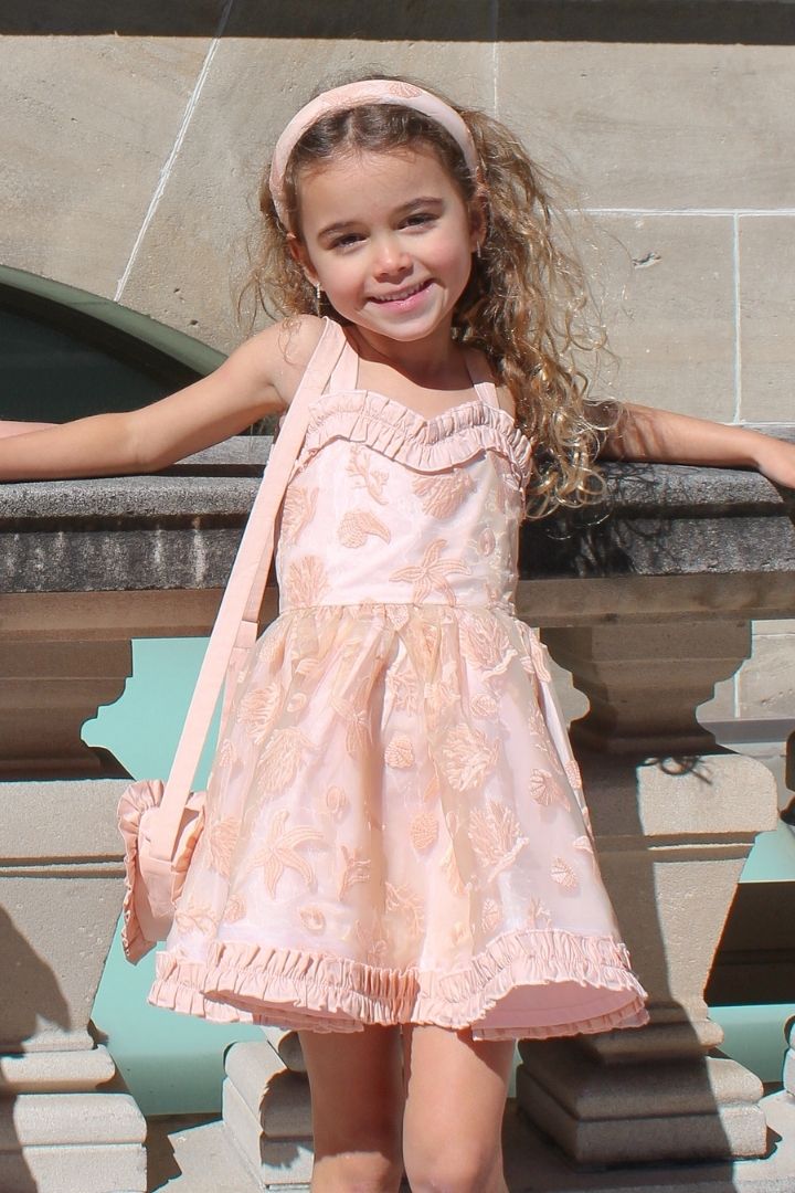 How Sweet It Is Dress - Seashell Tulle