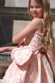 I Heart YOU Bag - Seashell Tulle