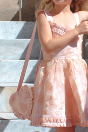 I Heart YOU Bag - Seashell Tulle