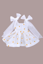 Come What May Dress - Polka Daisy