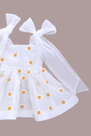 Come What May Dress - Polka Daisy