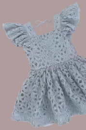 See You Flutter Dress - Sage Ribbons