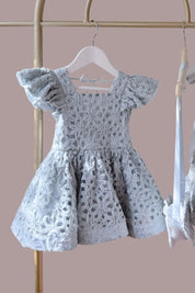 See You Flutter Dress - Sage Ribbons