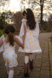Come What May Dress - Polka Daisy