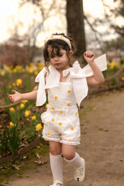 Love Letters Playsuit - Polka Daisy