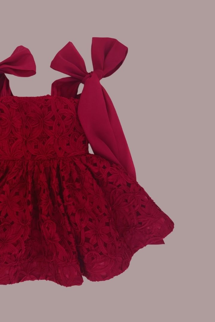 Come What May Dress - Cherry Bloom Ribbons