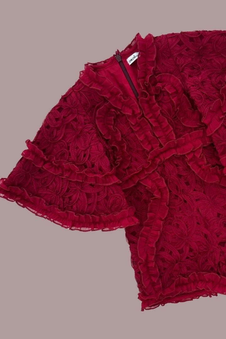 Sweet like a Flower Playsuit - Cherry Bloom Ribbons