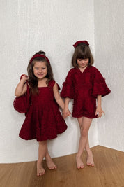 Sweet like a Flower Playsuit - Cherry Bloom Ribbons