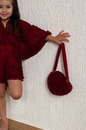 I Heart YOU Bag - Cherry Bloom Ribbons