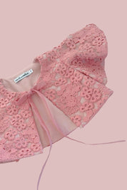 Lumière Wings Cape - Rose Blossom Lace
