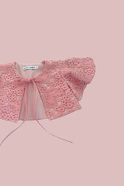 Lumière Wings Cape - Rose Blossom Lace