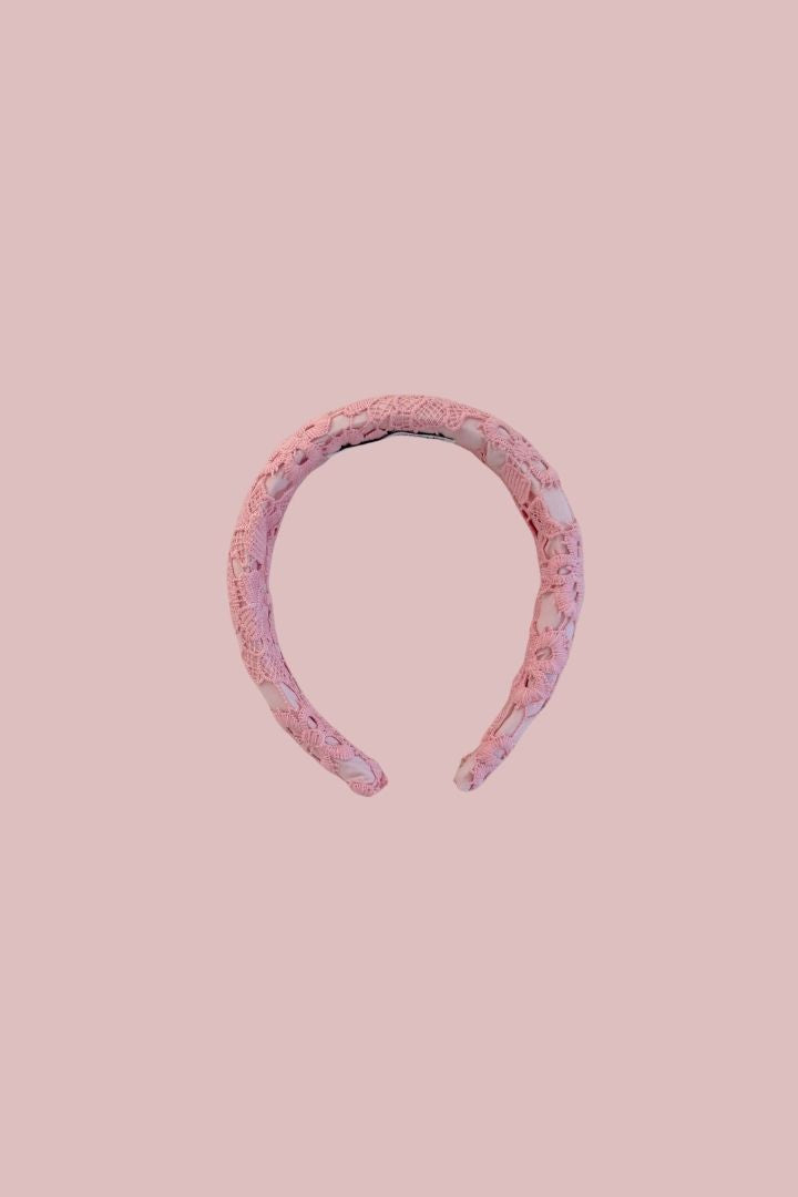 Headband - Rose Blossom Lace
