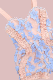 The Keepsake Playsuit - Periwinkle