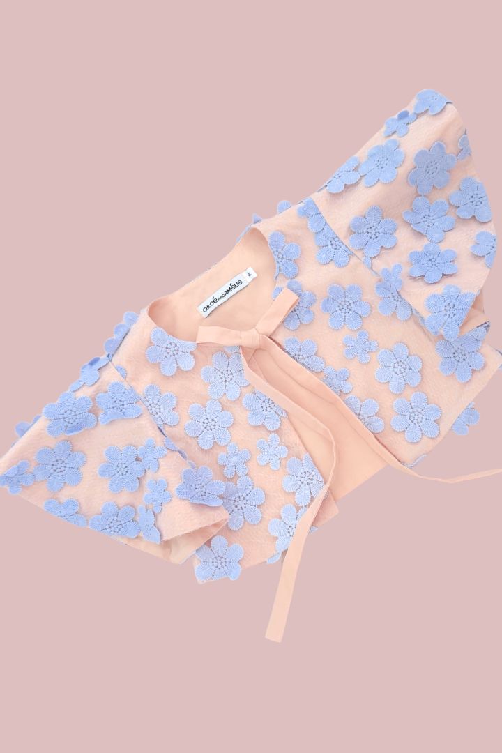 Lumière Wings Cape - Periwinkle