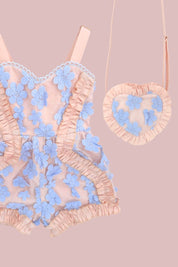 I Heart YOU Bag - Periwinkle